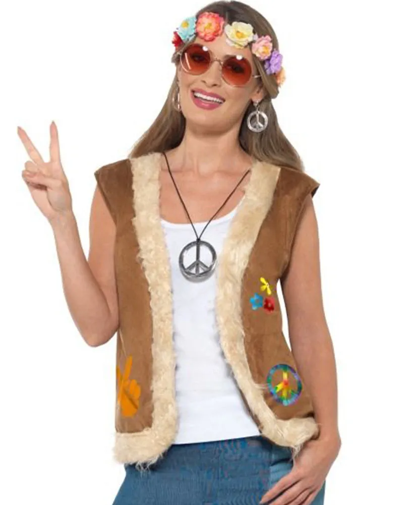 60s Hippie Waistcoat