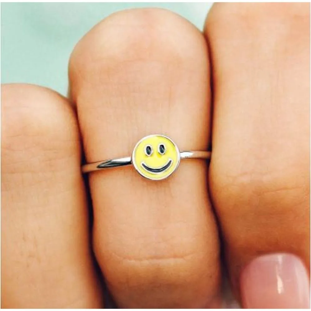 Happy Face Ring