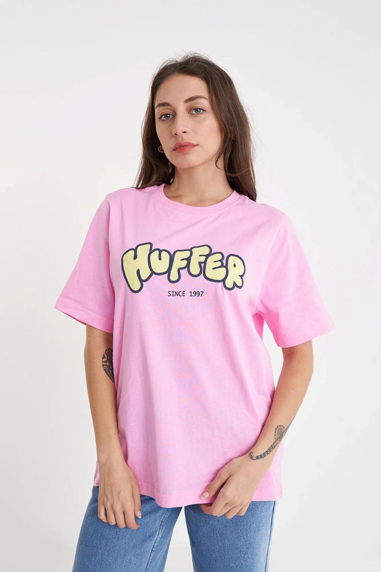 Huffer Relax Tee 190/Bananas Bon Bon