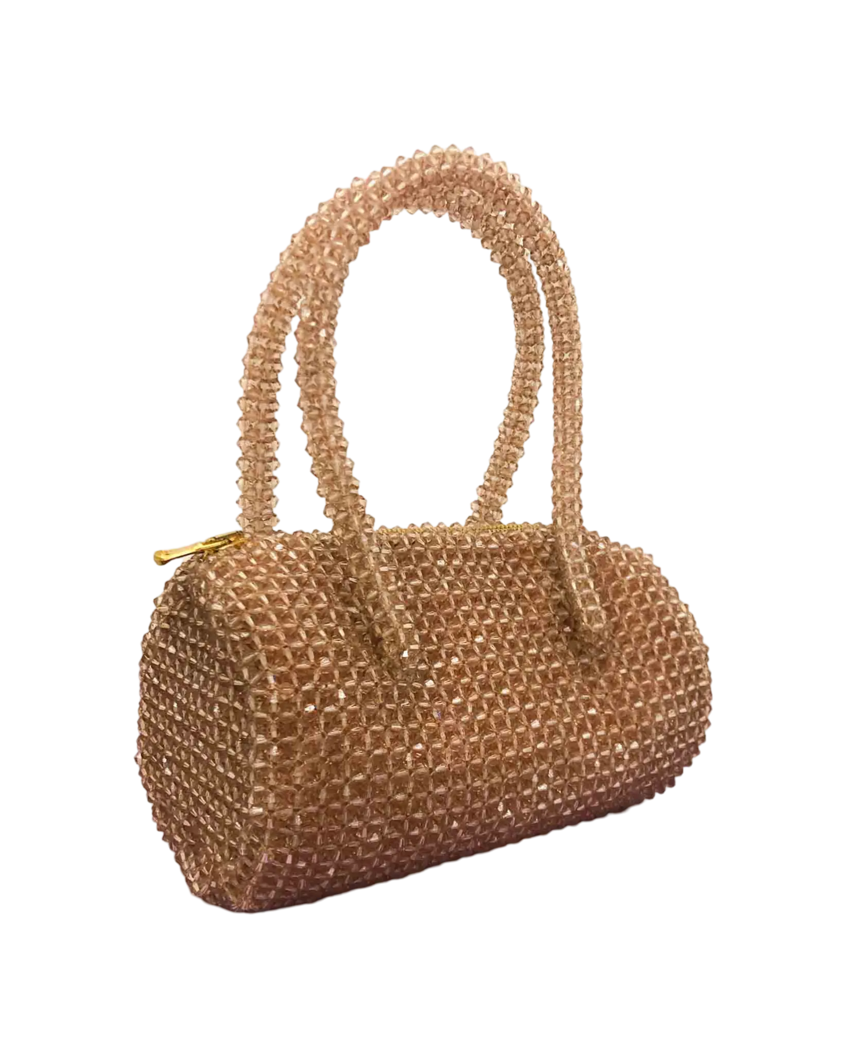 Shrimps Glass Bead Bag