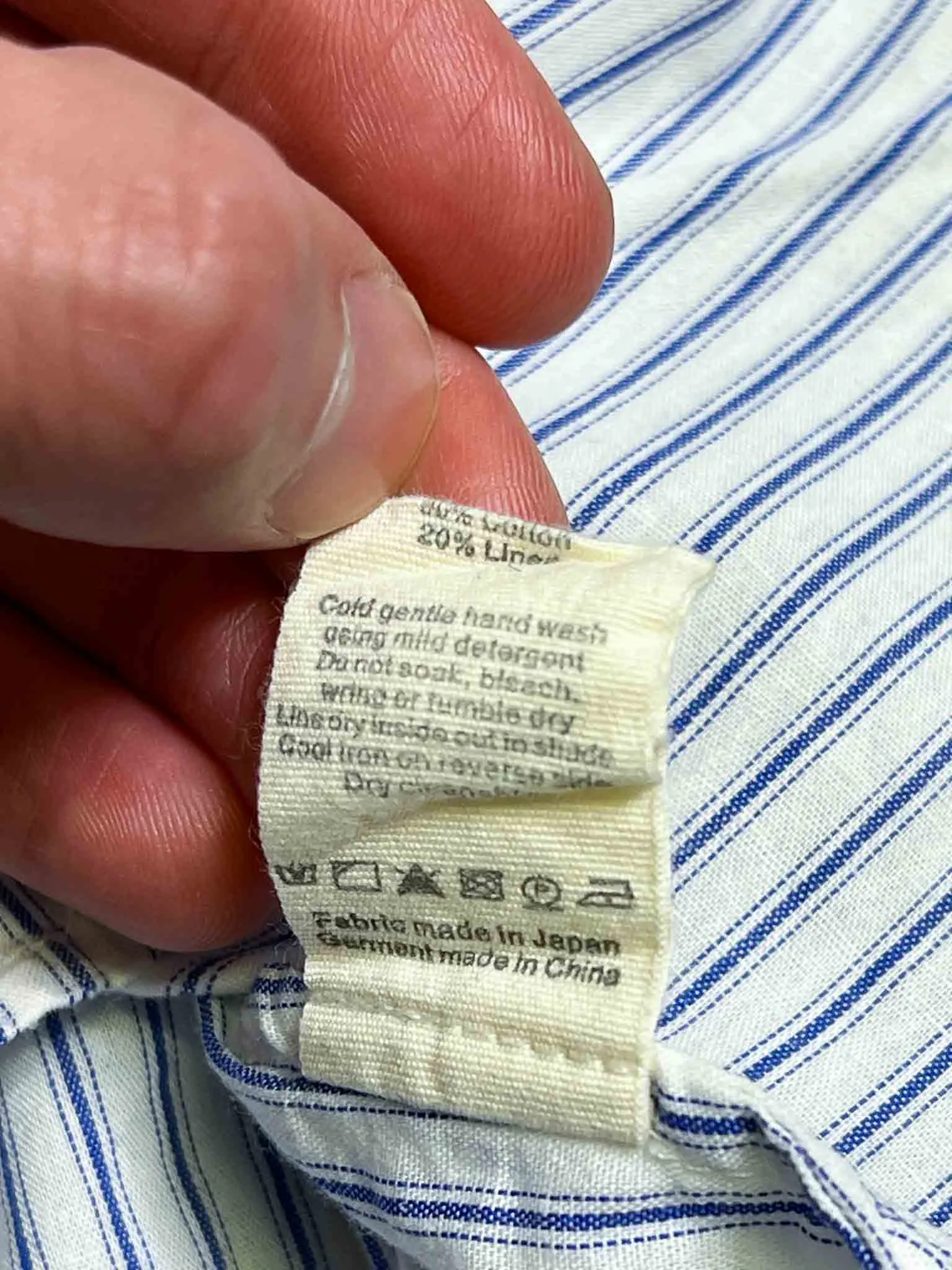 Size 1 (8) | Lee Mathews Collarless Button Down Shirt