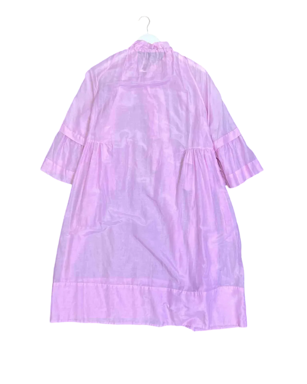 Size 1 (8) |  Lee Mathews Lilac Silk Cotton Dress