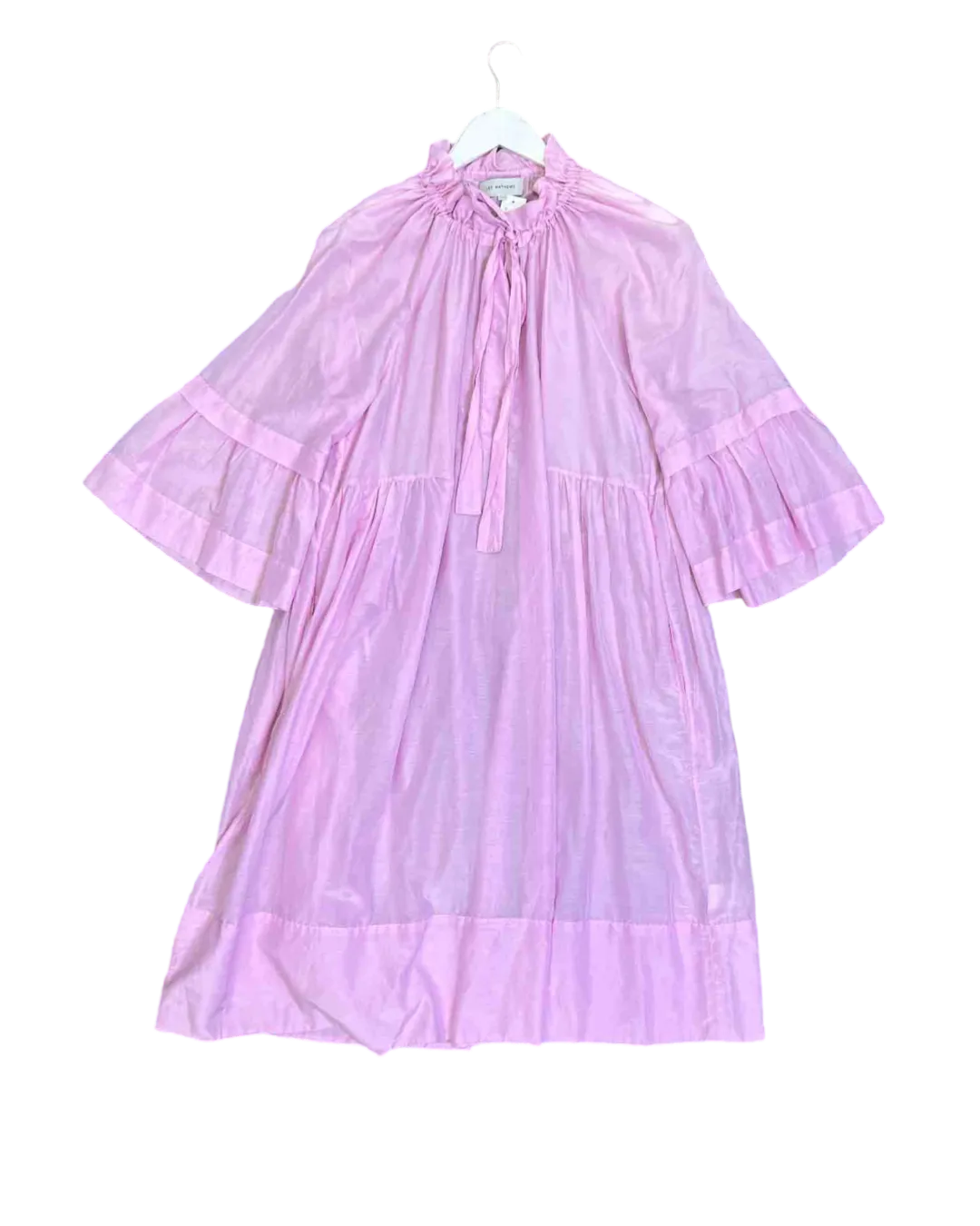 Size 1 (8) |  Lee Mathews Lilac Silk Cotton Dress