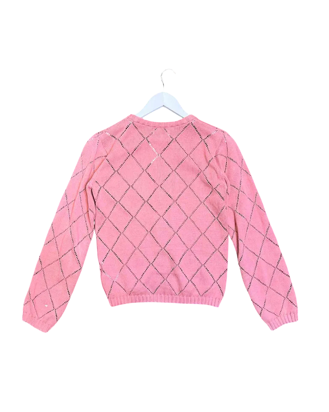 Size 1 (8) | SUKU Eyelet Cotton Knit Cardi