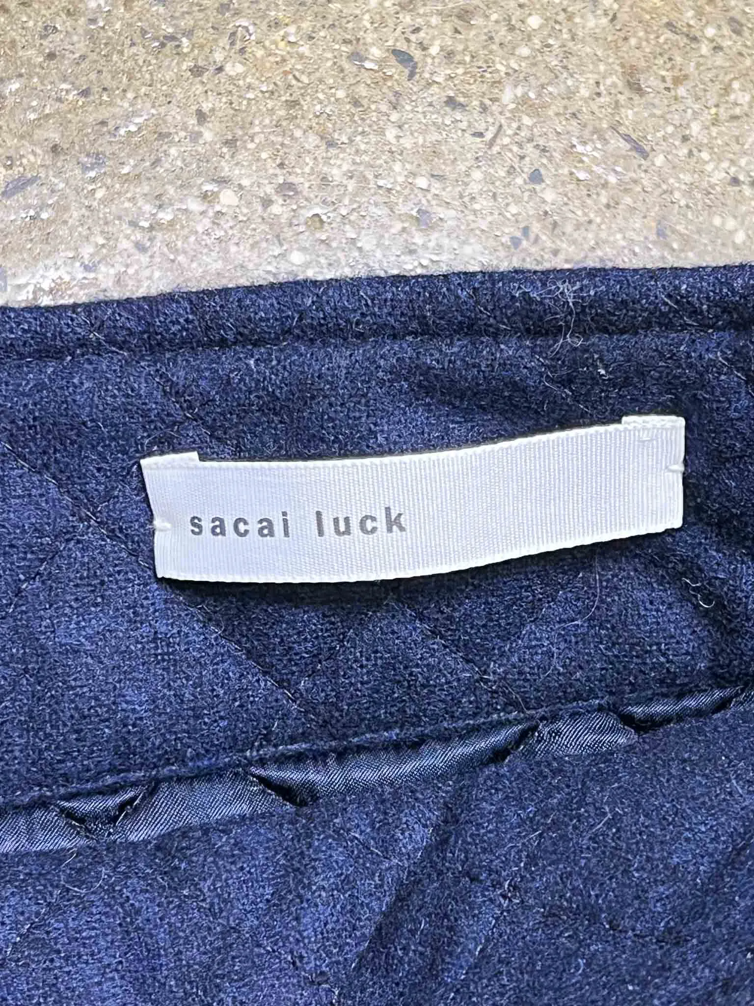 Size 1 (S) | Sacai Luck Quilted Midi Skirt