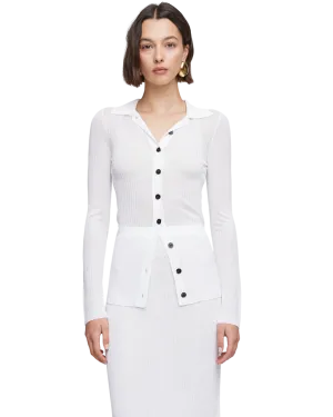 Size 10 | Anna Quan Knit Polo Top