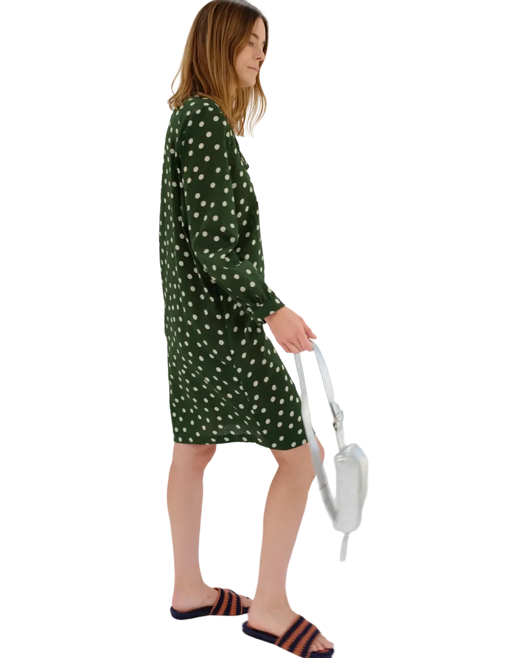 Size 10 | Elk Pleated Mini Dress