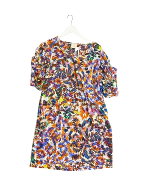 Size 10 | Elk Print Viscose Dress