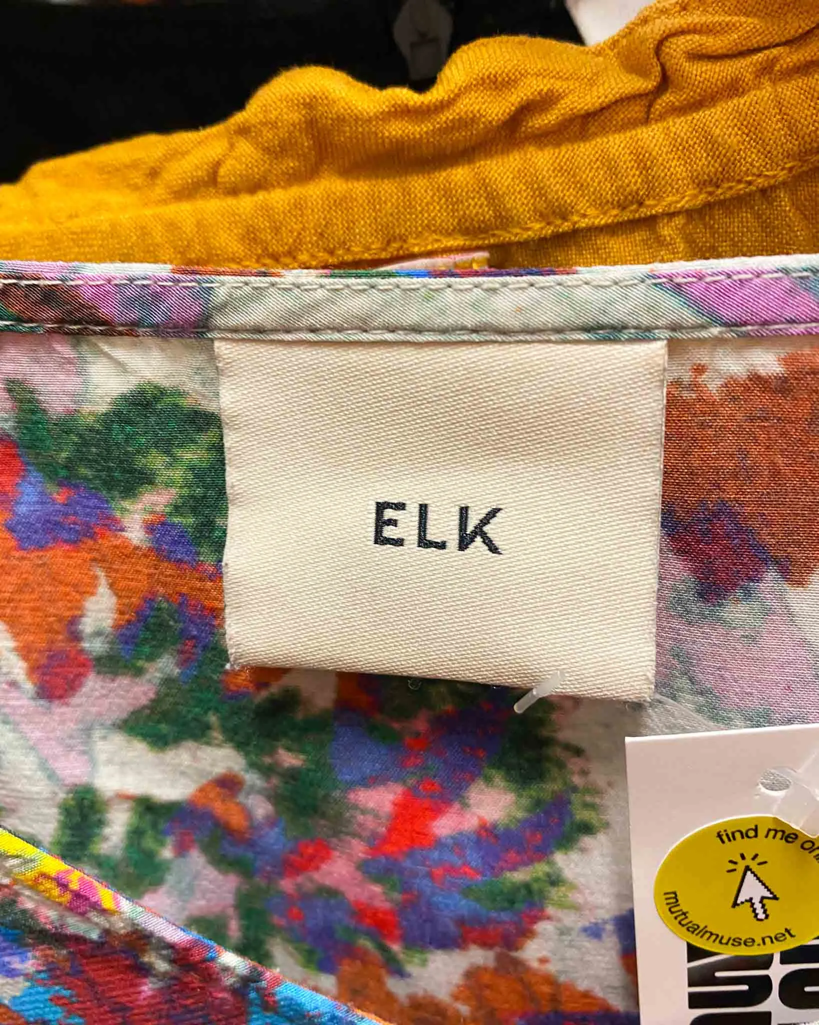 Size 10 | Elk Print Viscose Dress