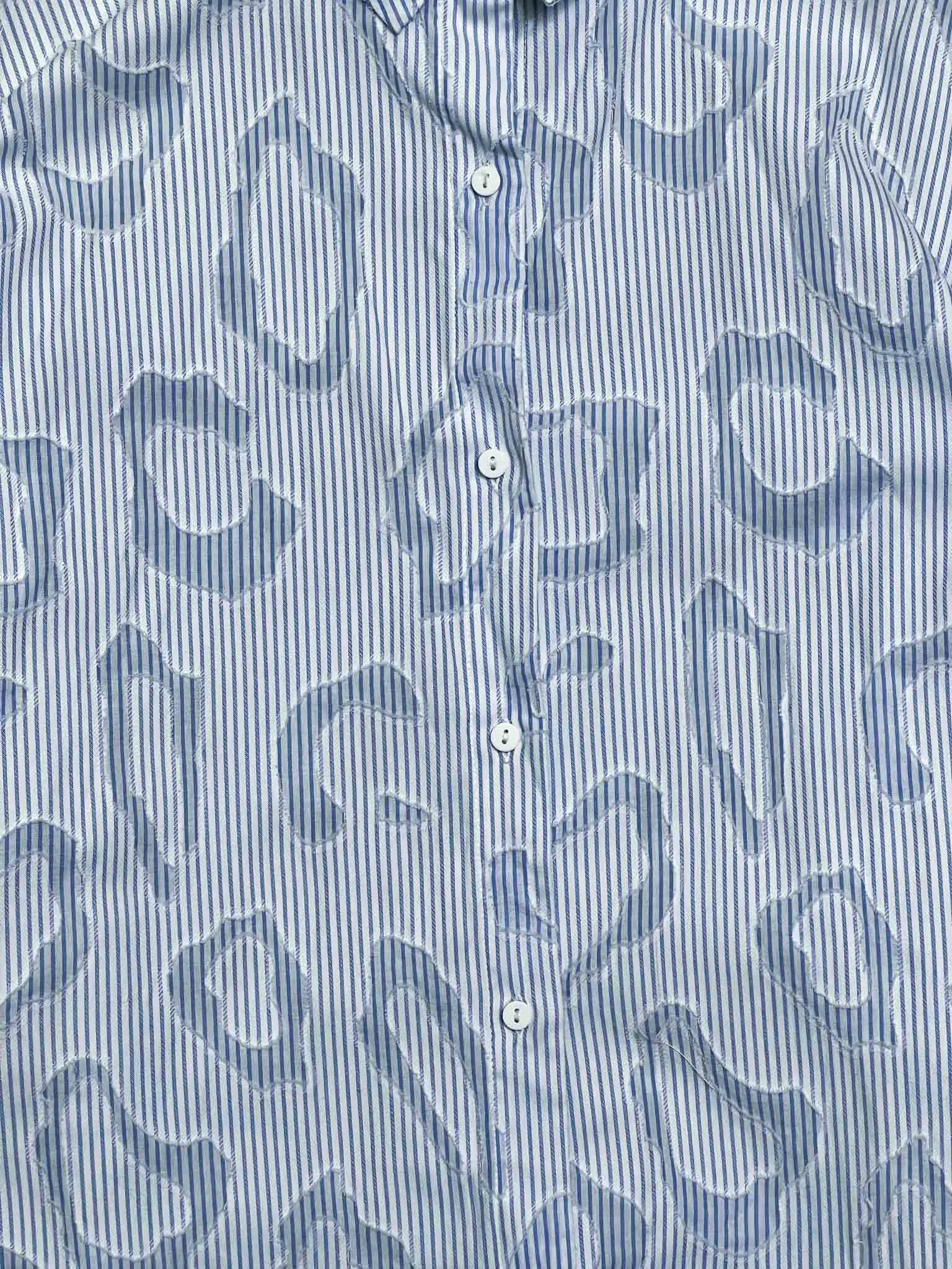 Size 10 | Gorman Textured Stripe Shirt