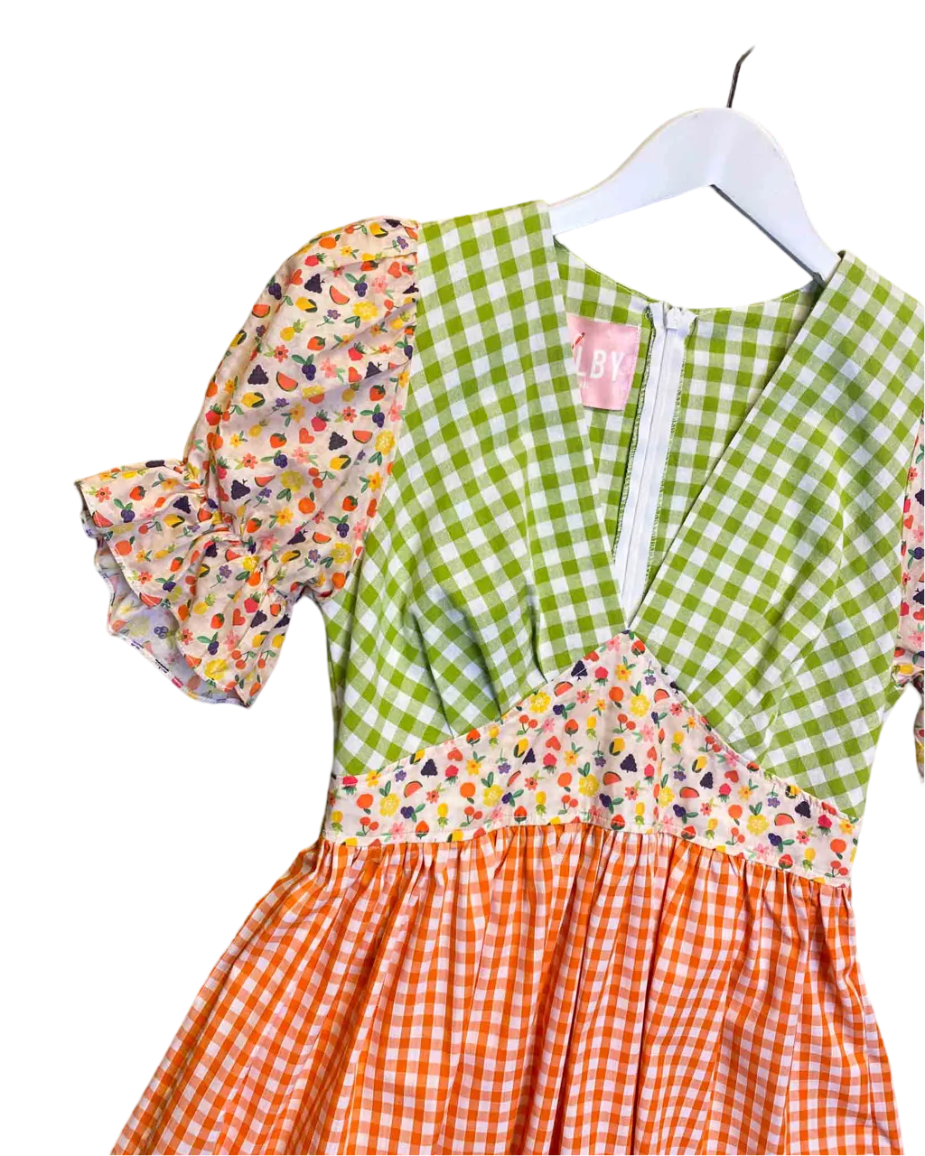 Size 10 | Molby The Label Check Midi Dress