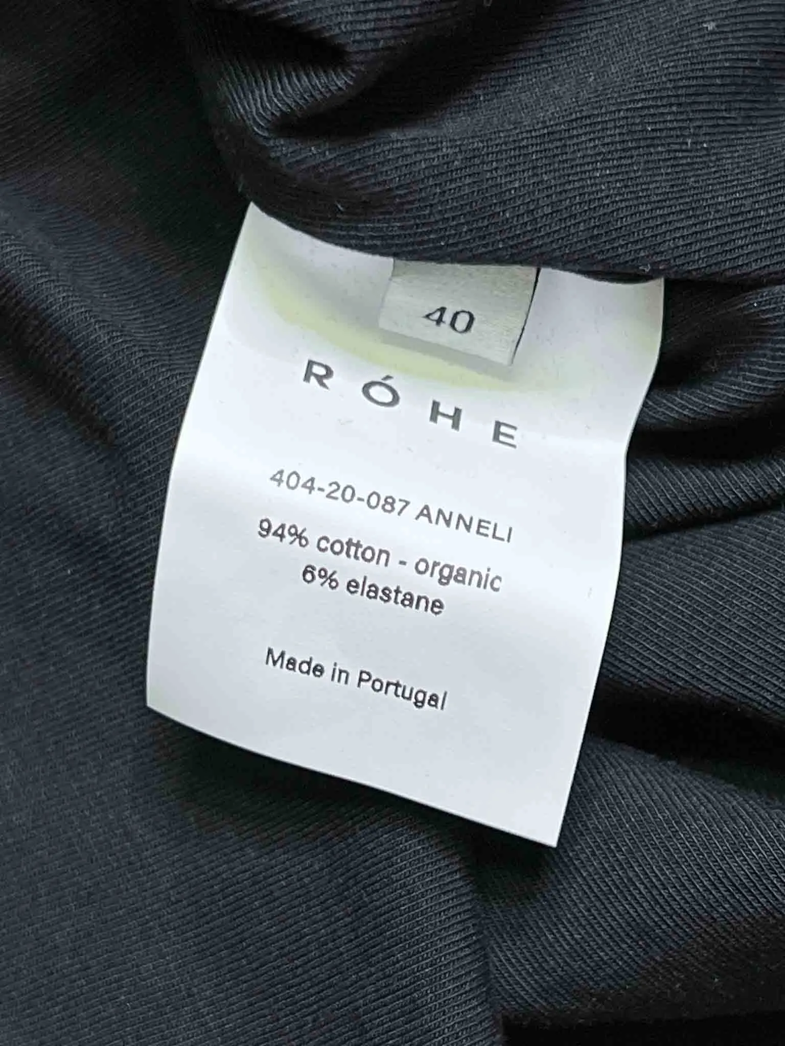 Size 12 (40) | ROHE Ruched Jersey Top