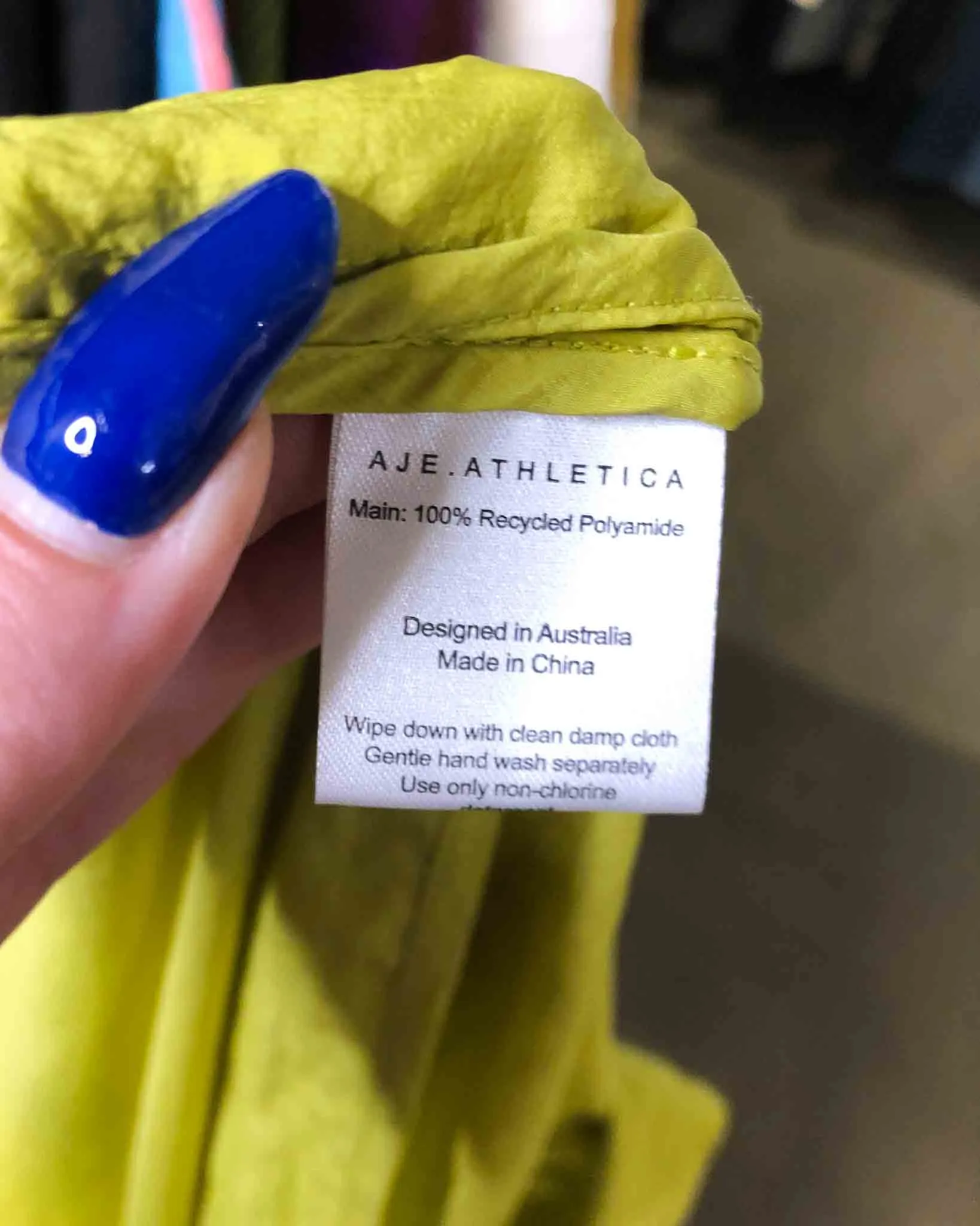 Size 12 | Aje Athletica Oversized Nylon Shirt Dress