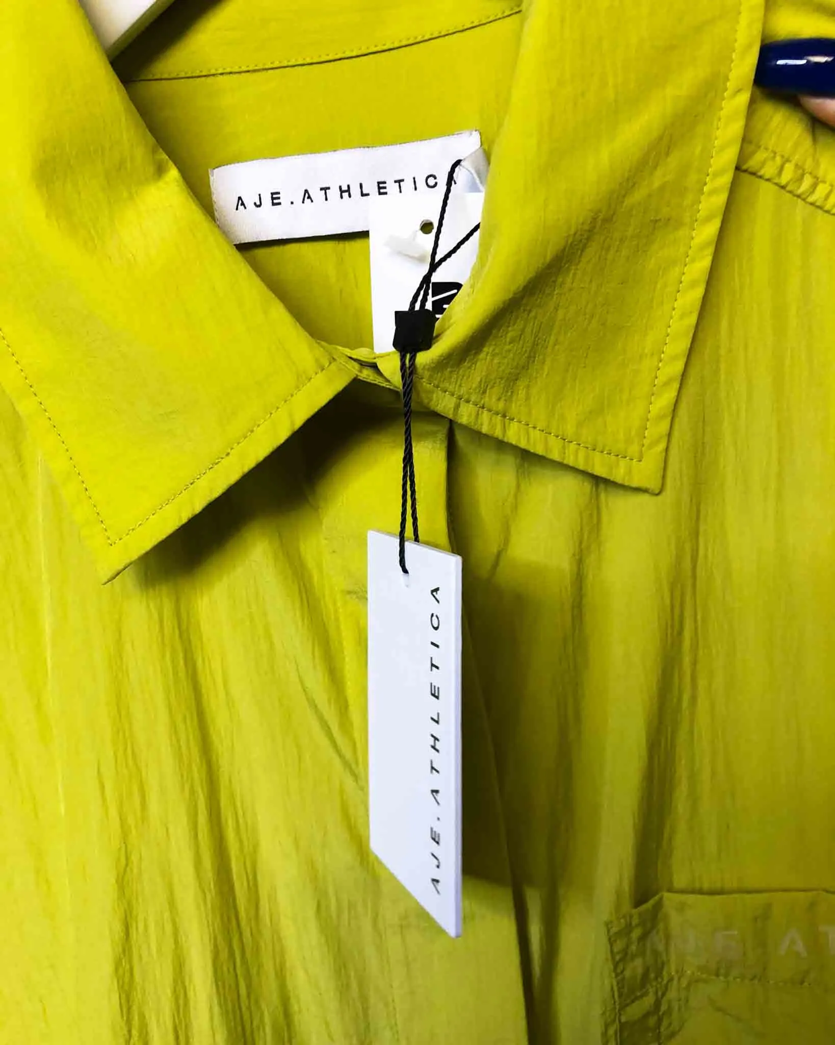 Size 12 | Aje Athletica Oversized Nylon Shirt Dress