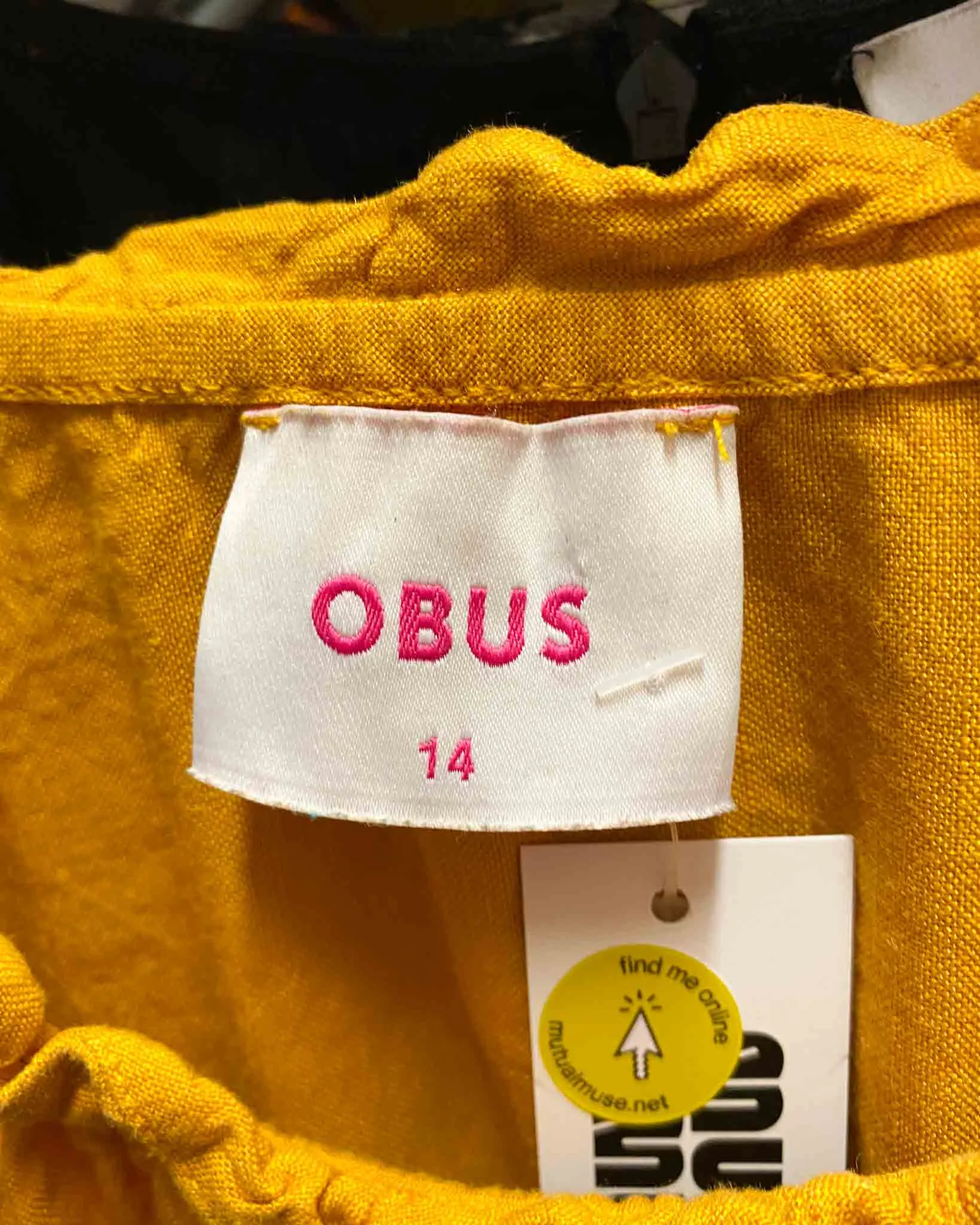 Size 14 | Obus Linen Midi Dress