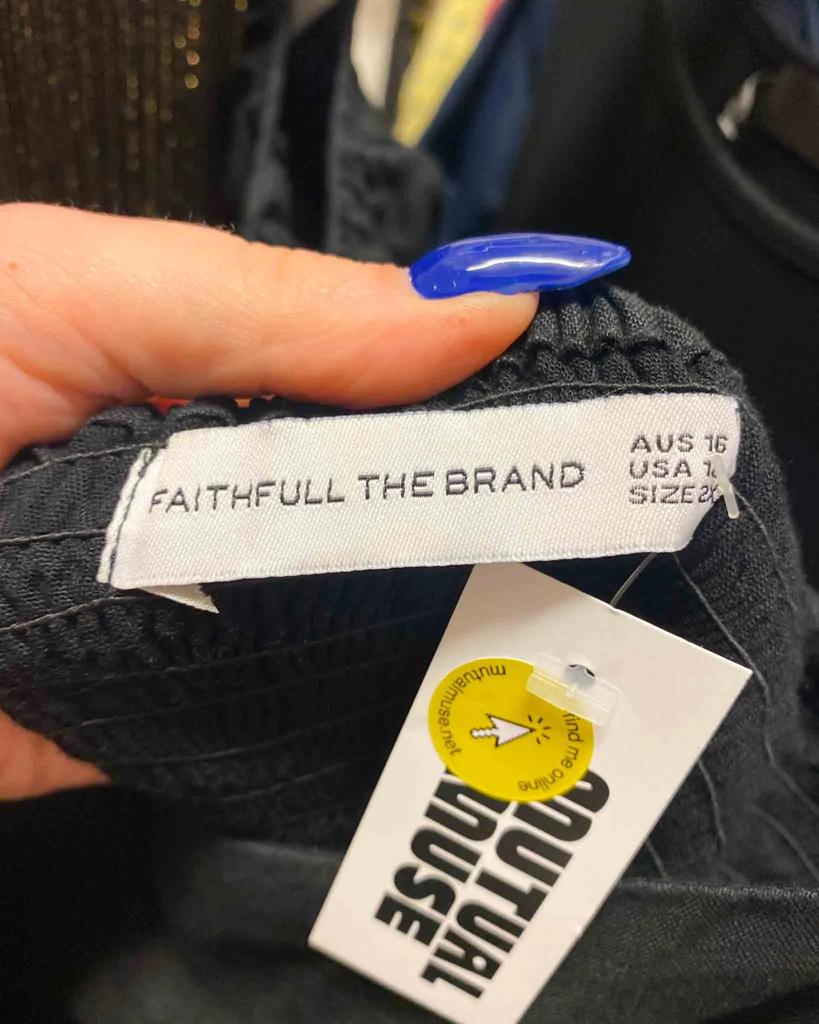 Size 16 | Faithfull the Brand Linen Mini Dress
