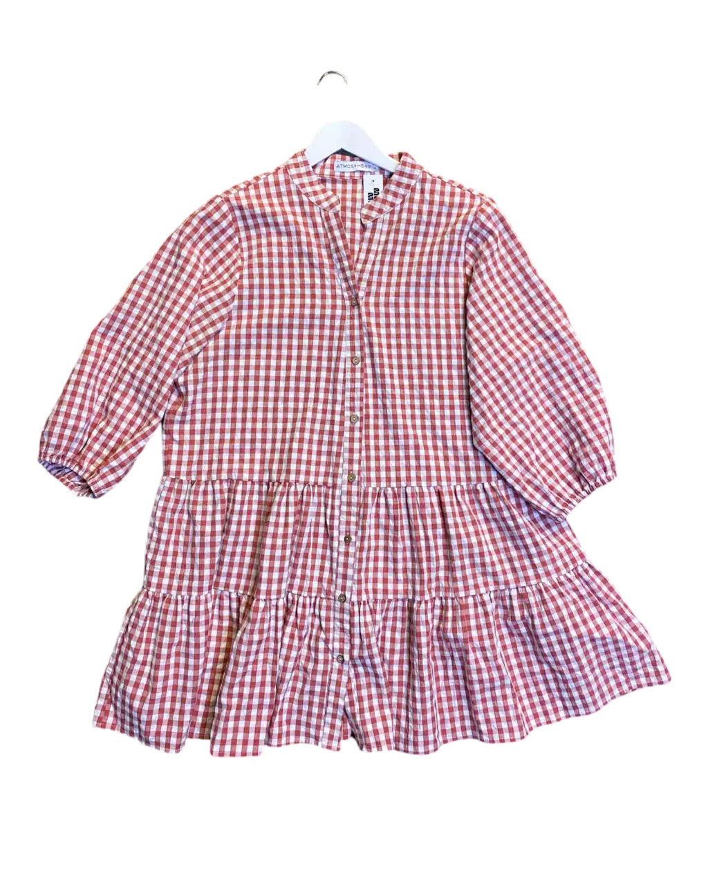Size 18 | Atmos & Here Check Babydoll Dress