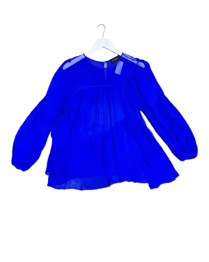 Size 2 (10) | Lee Mathews Sheer Silk Top