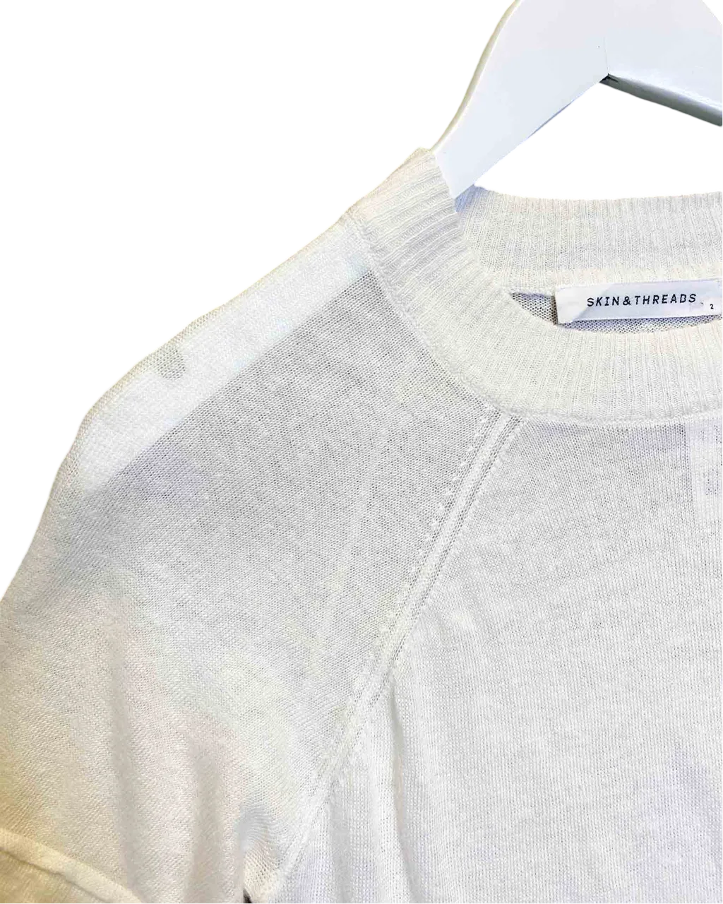 Size 2 (10) | Skin & Threads Linen Knit Top