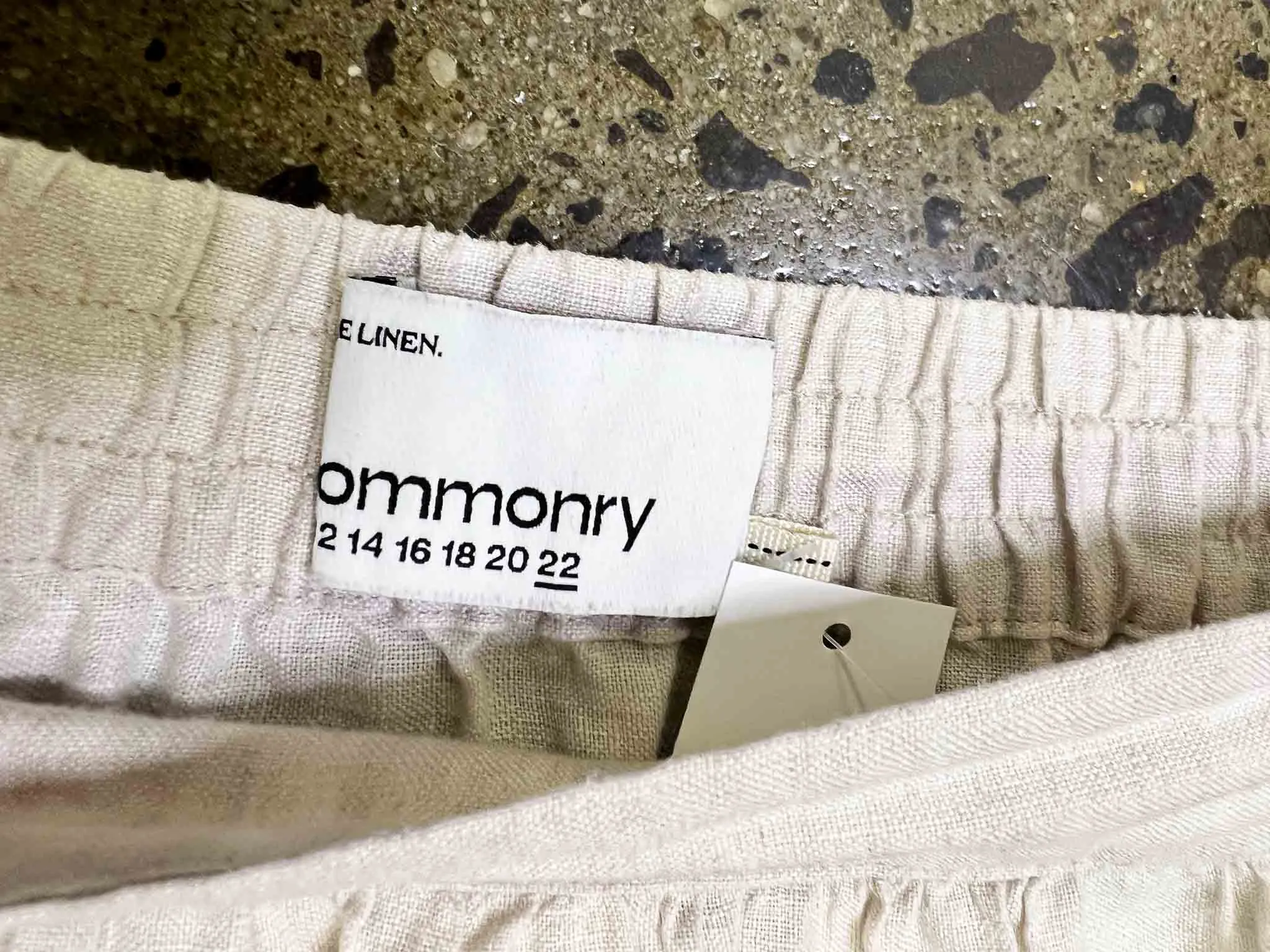 Size 22 | Commonry Tiered Linen Maxi Skirt
