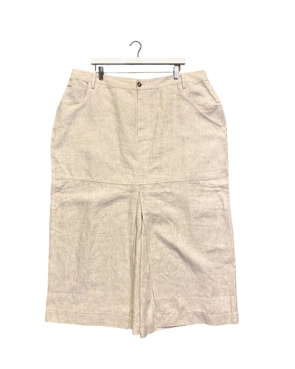 Size 22 | Reformation Linen Maxi Skirt