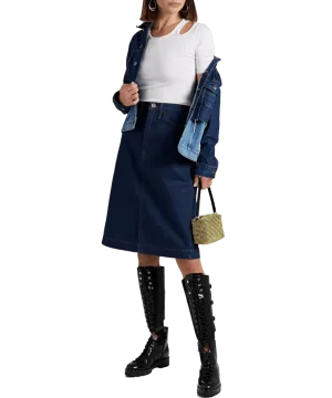 Size 27 | Frame Le Italien Denim Skirt