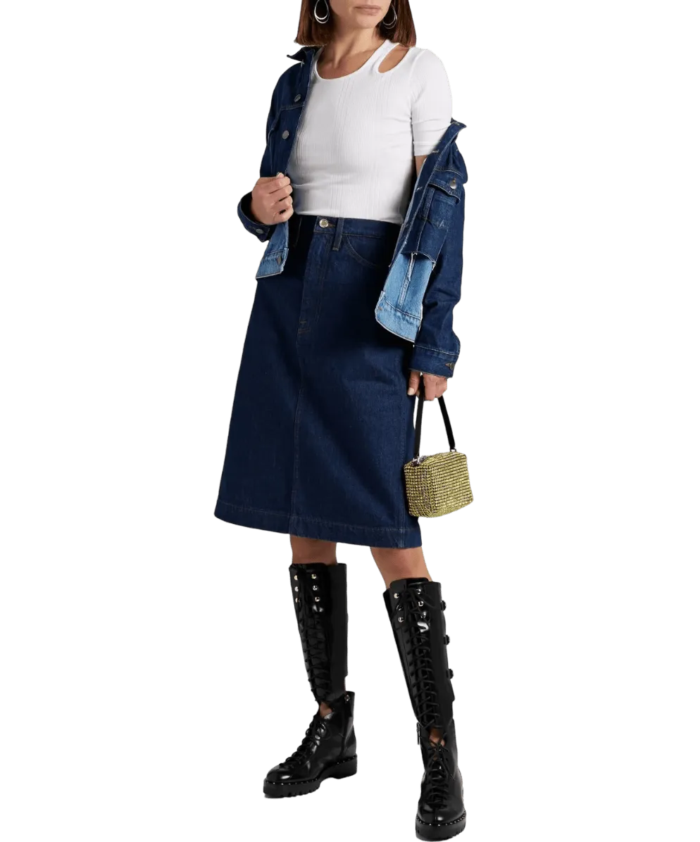 Size 27 | Frame Le Italien Denim Skirt