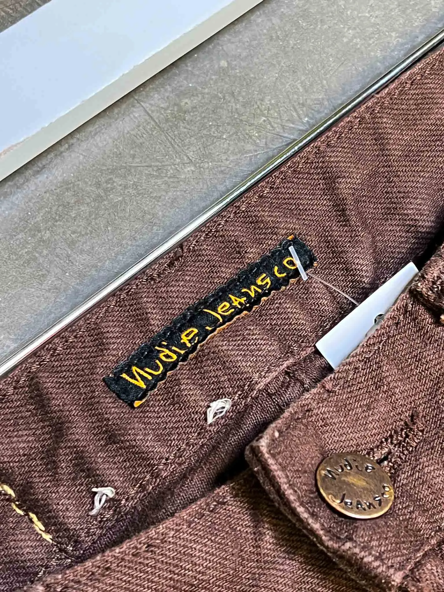 Size 27 | Nudie Jeans Brown Straight Leg Jeans