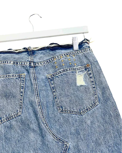 Size 30 | Ksubi Jean Style Denim Maxi Skirt