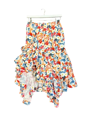 Size 38 (10) | JW Anderson Asymmetrical Floral Skirt