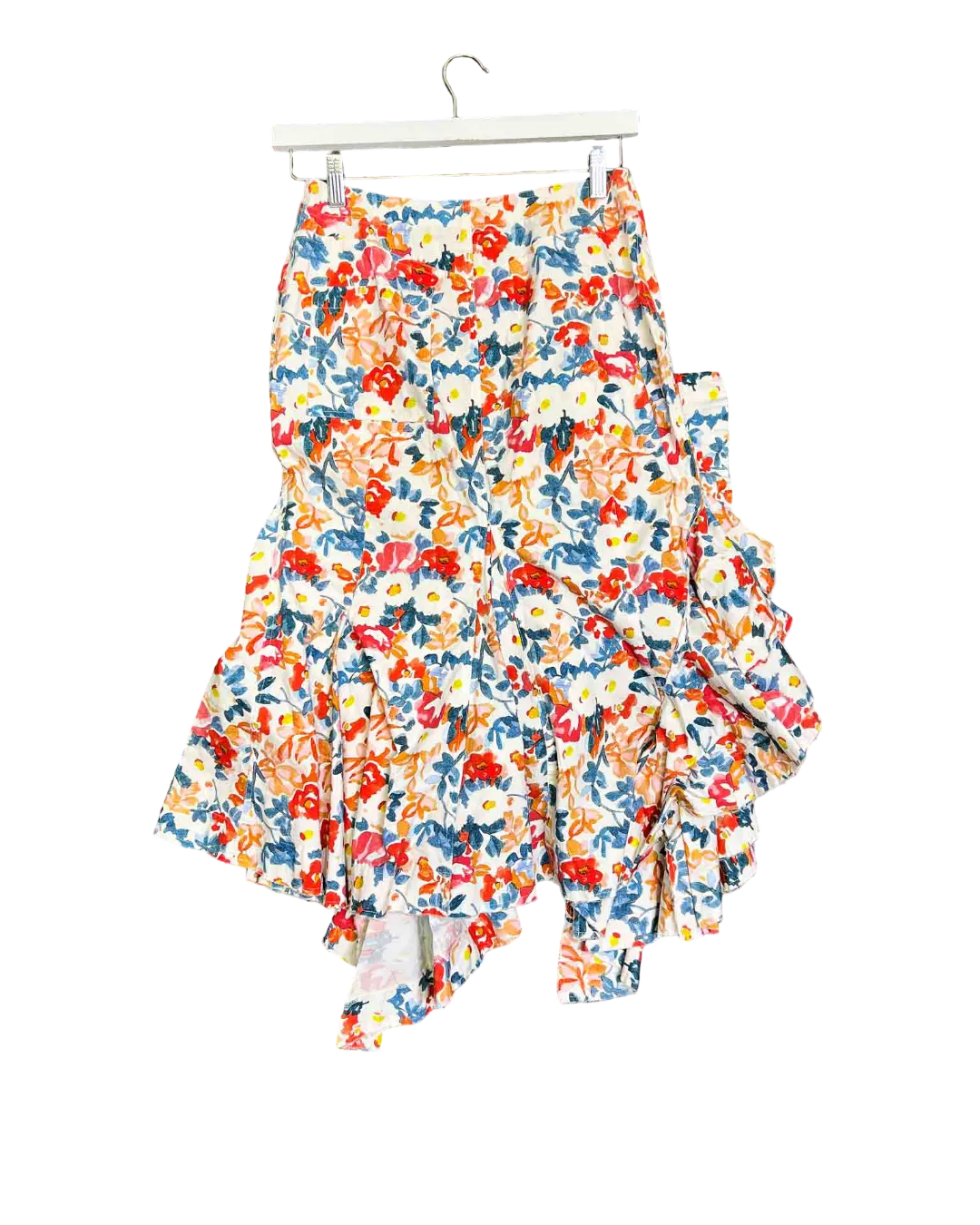 Size 38 (10) | JW Anderson Asymmetrical Floral Skirt