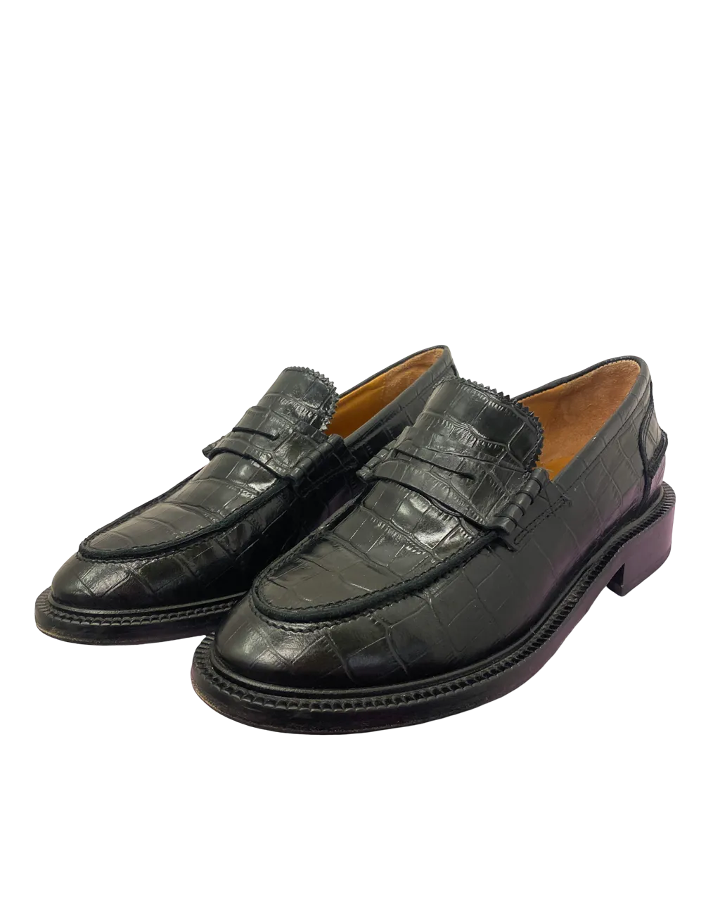 Size 38 | Anonymous Copenhagen Croc Loafers