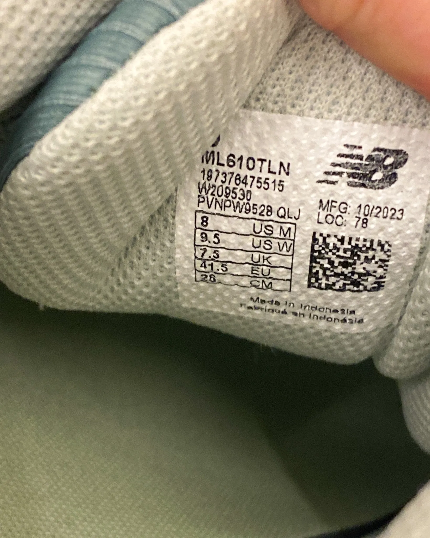 Size 41.5 | New Balance 610 Sneakers