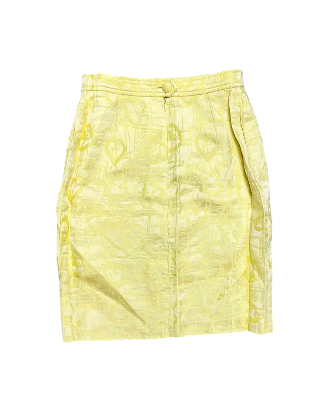 Size 42  (8/10) | Christian Lacroix Embossed Skirt