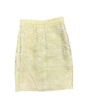 Size 42  (8/10) | Christian Lacroix Embossed Skirt