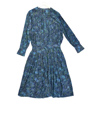 Size 42 (XL) | Soeur Floral Pleated Maxi Dress