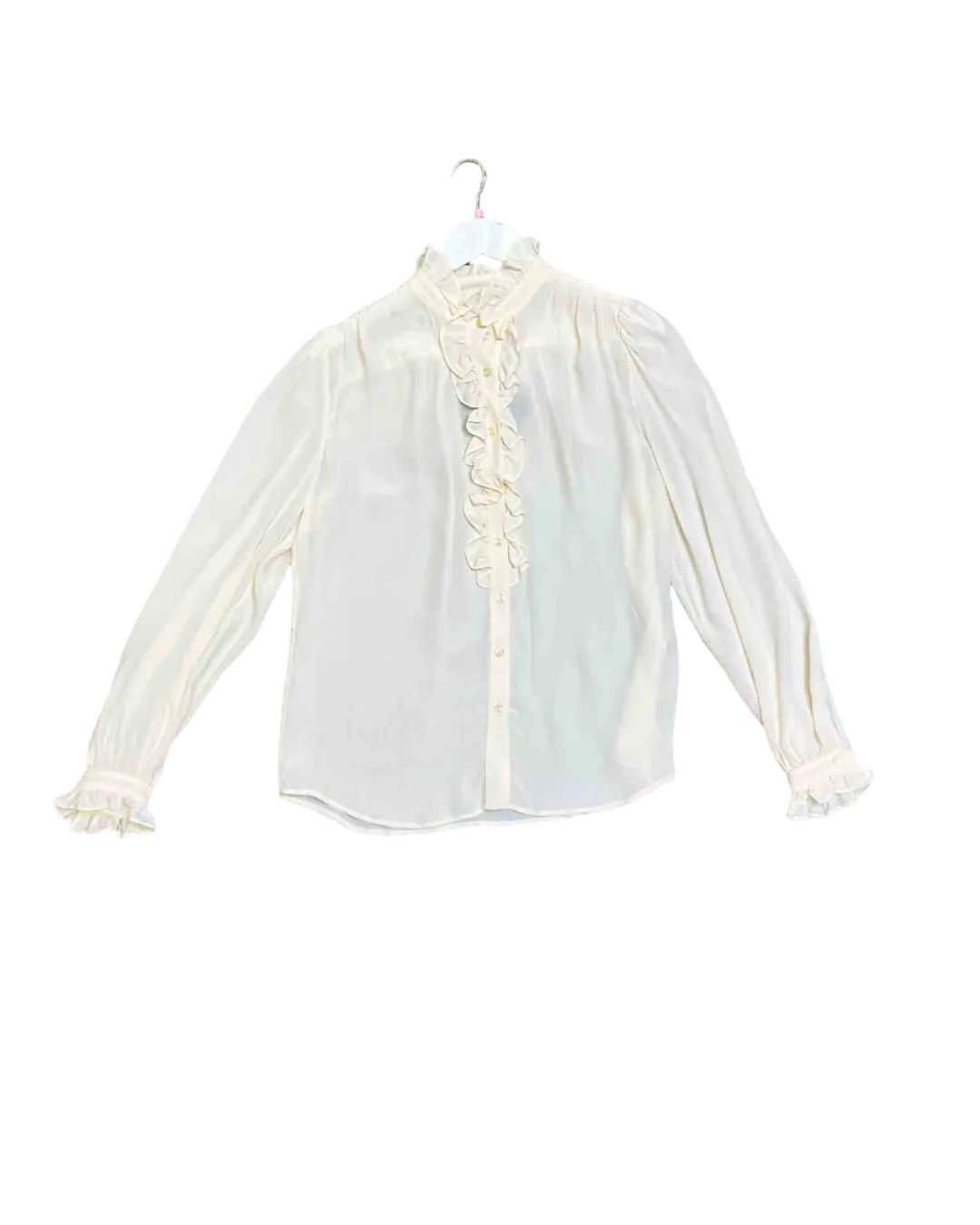 Size 44 (M) | Twinset Ruffle Blouse Top