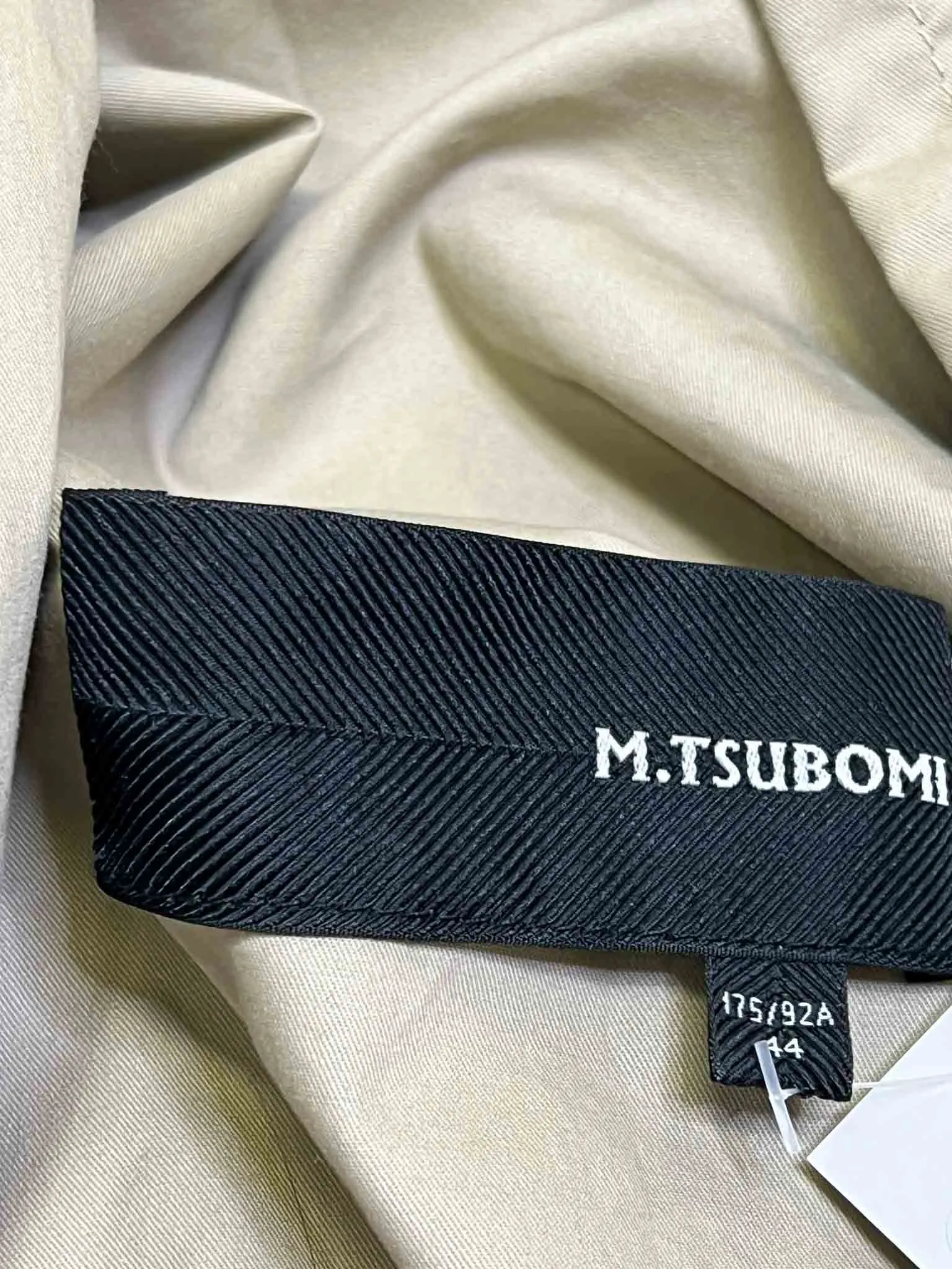 Size 44 (M/L) | M Tsubomi Asymmetrical Hooded Coat