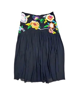 Size 46 (14) | Versus Gianni Versace Vintage Floral Skirt
