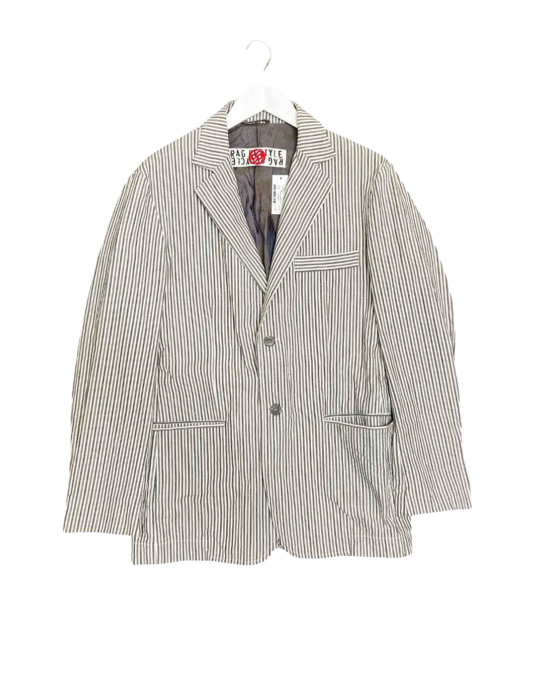 Size 50 (L) | Rag Restyle Striped Blazer