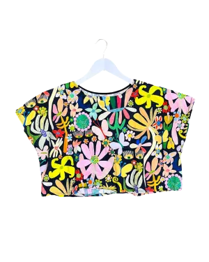 Size 6 | Kuwaii Night Blooms Top