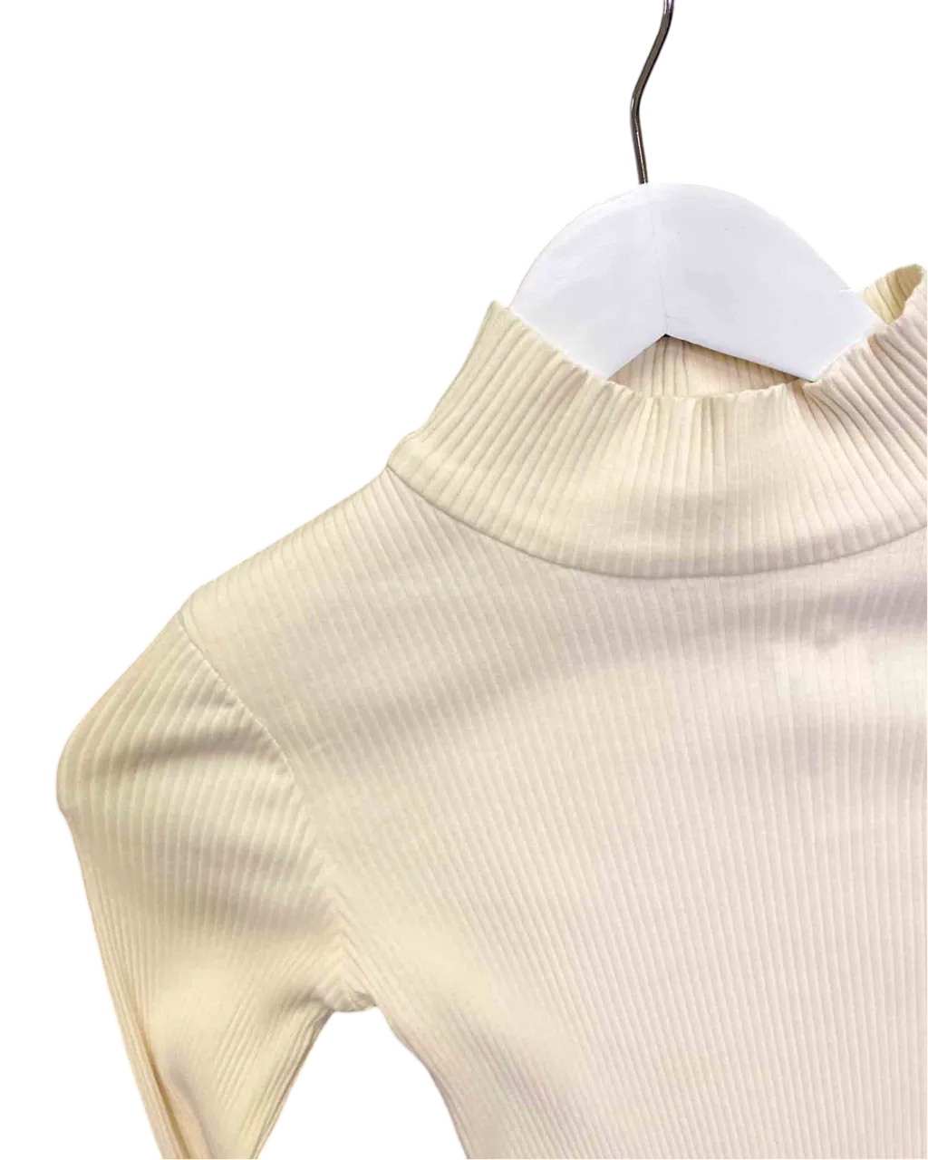 Size 6 | Kuwaii Ribbed Skivvy Top