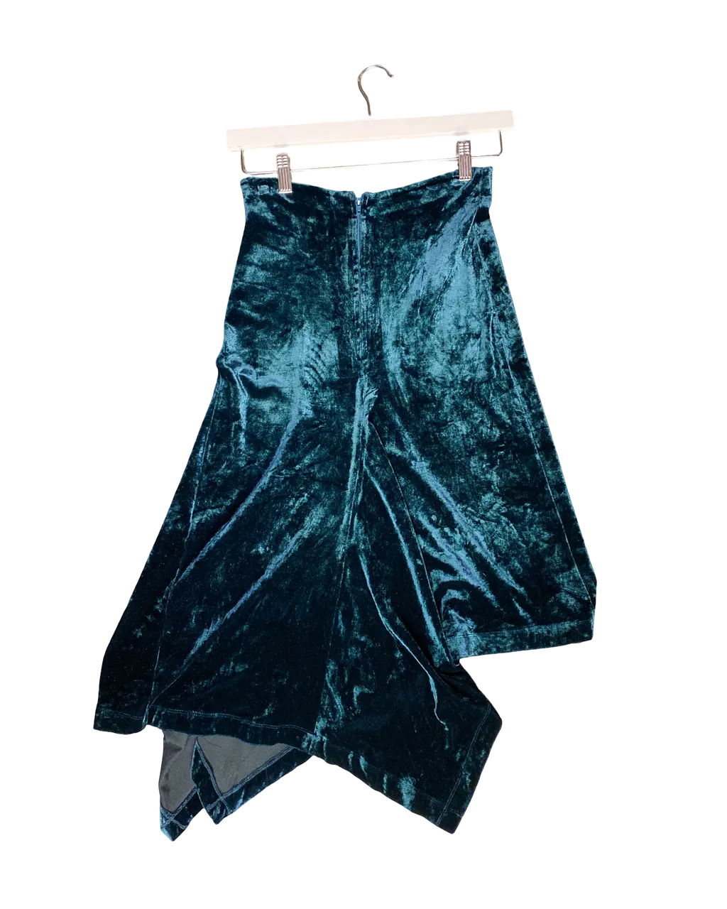 Size 6 | Scanlan Theodore Velour Asymmetrical Skirt