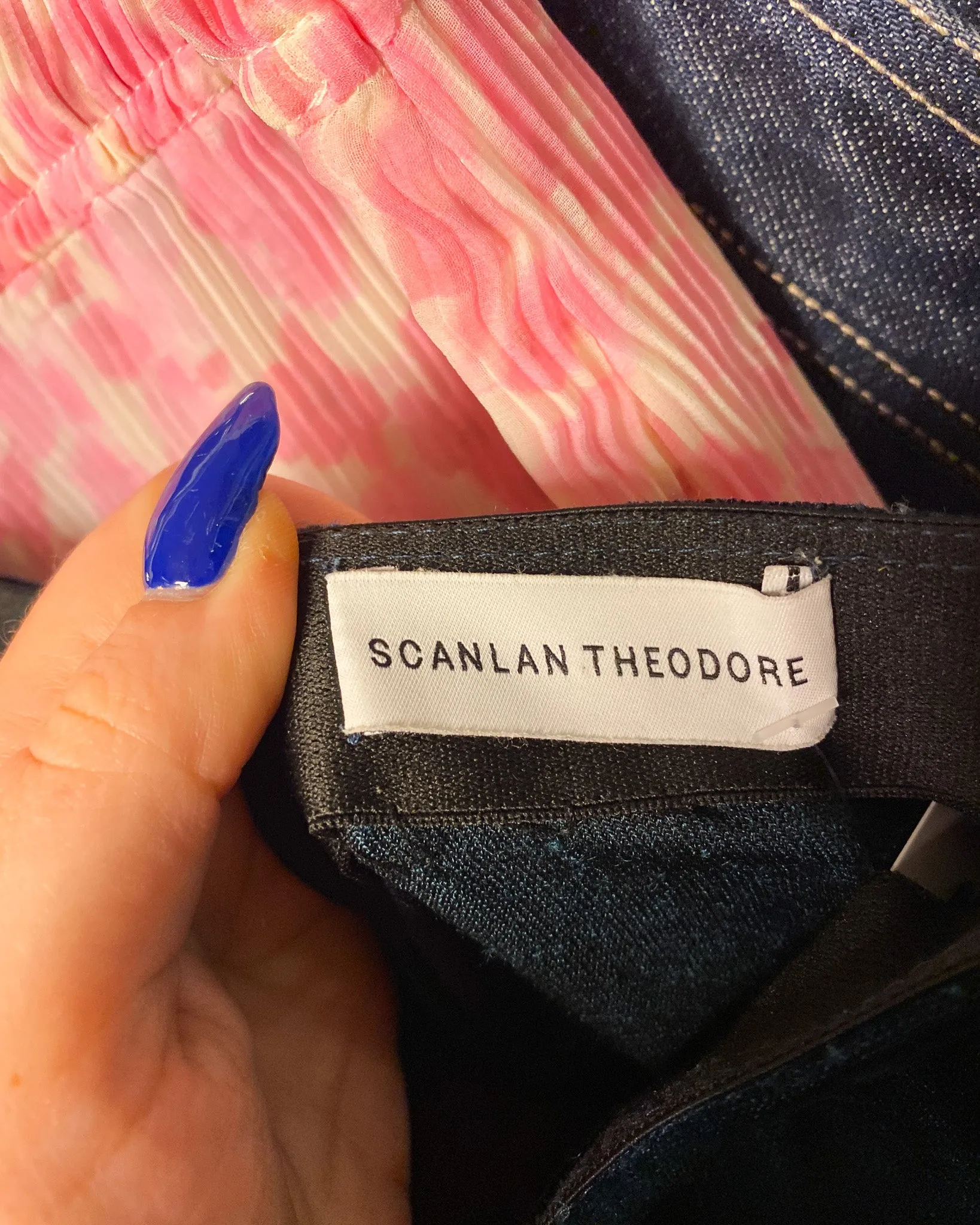 Size 6 | Scanlan Theodore Velour Asymmetrical Skirt