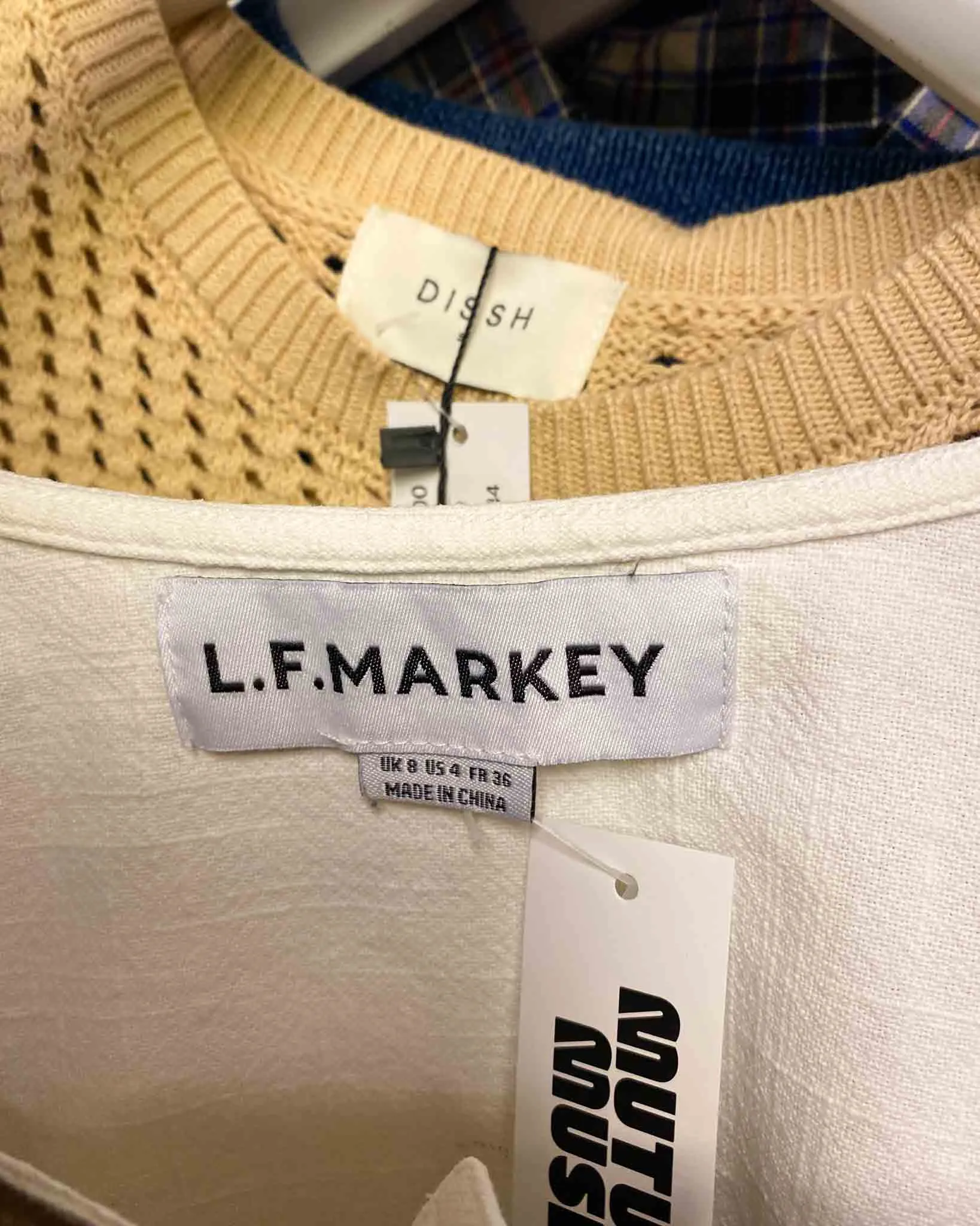 Size 8 | L.F Markey Linen Cropped Top