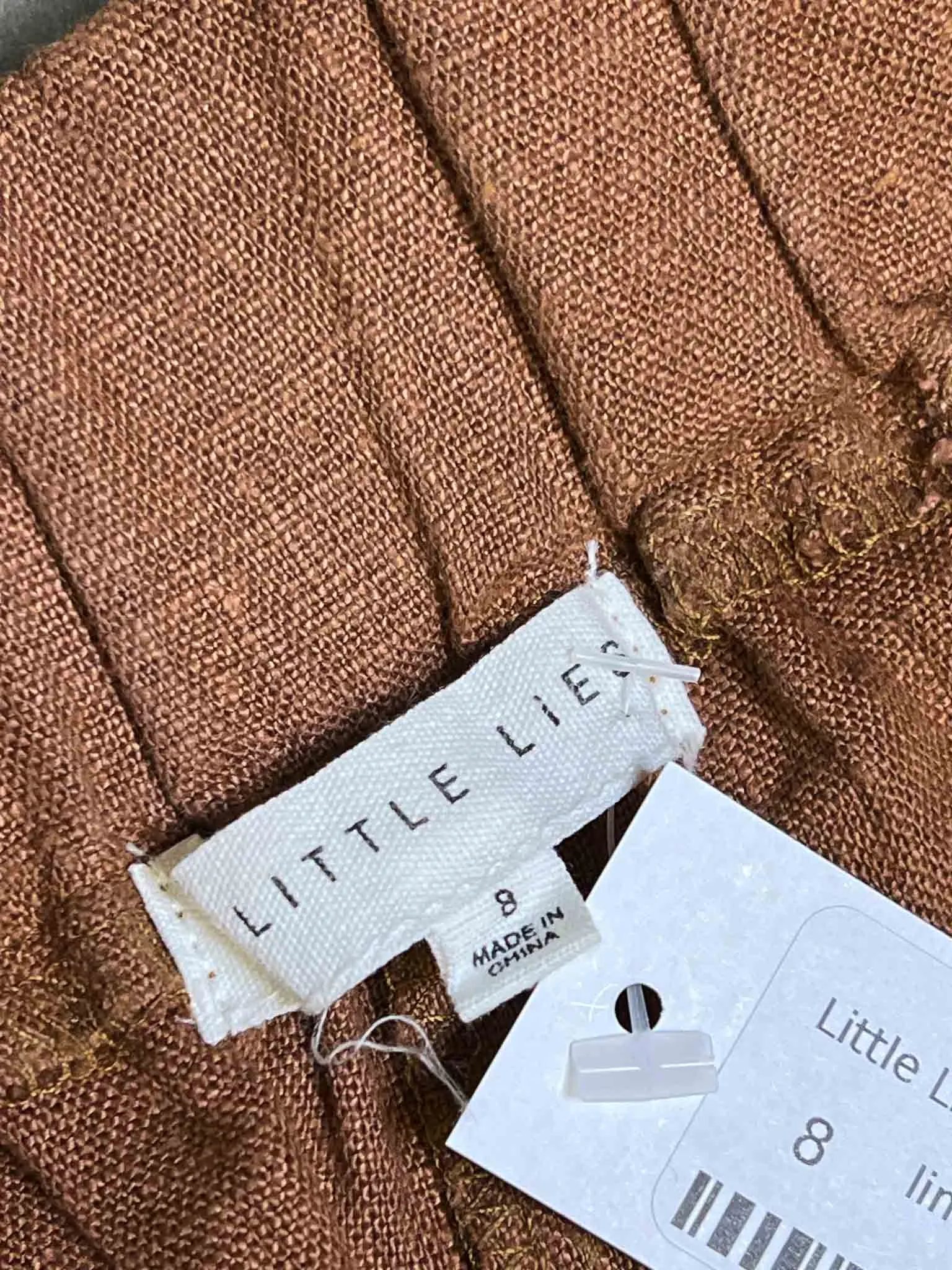Size 8 | Little Lies Wide Leg Linen Pants