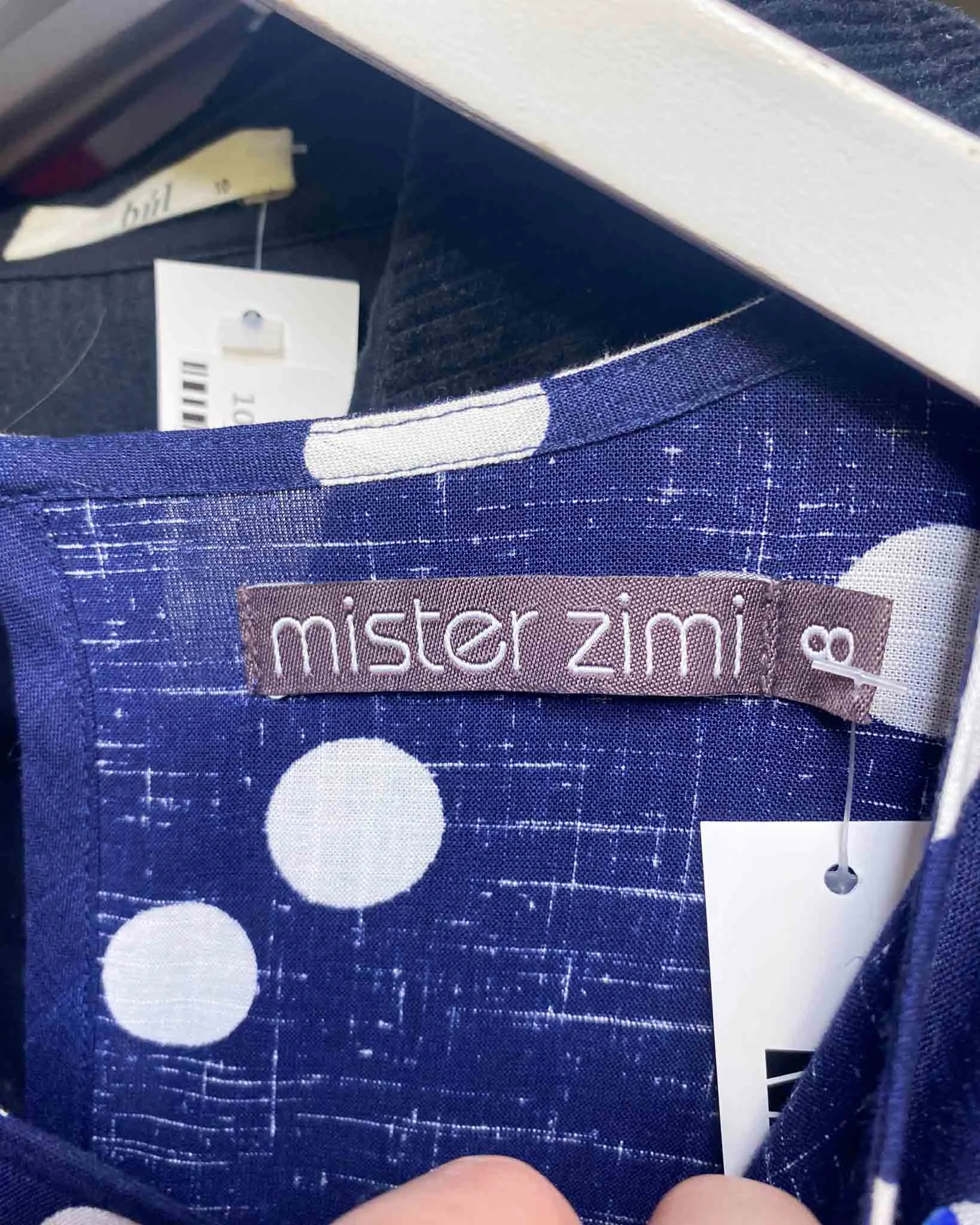 Size 8 | Mister Zimi Babydoll Polka Dot Dress