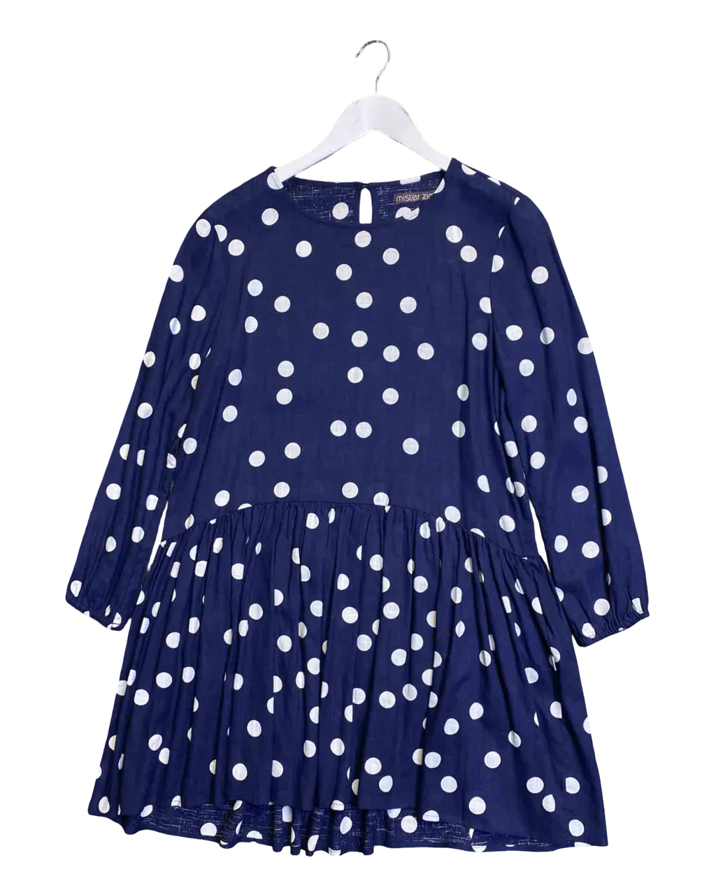 Size 8 | Mister Zimi Babydoll Polka Dot Dress