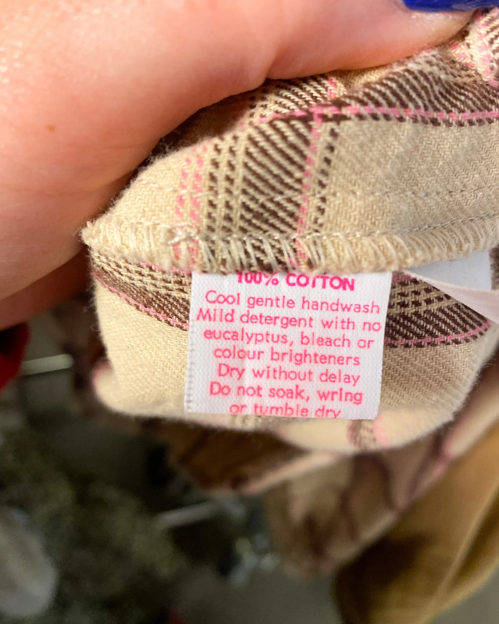 Size 8 | Obus Plaid Flannel Shirt