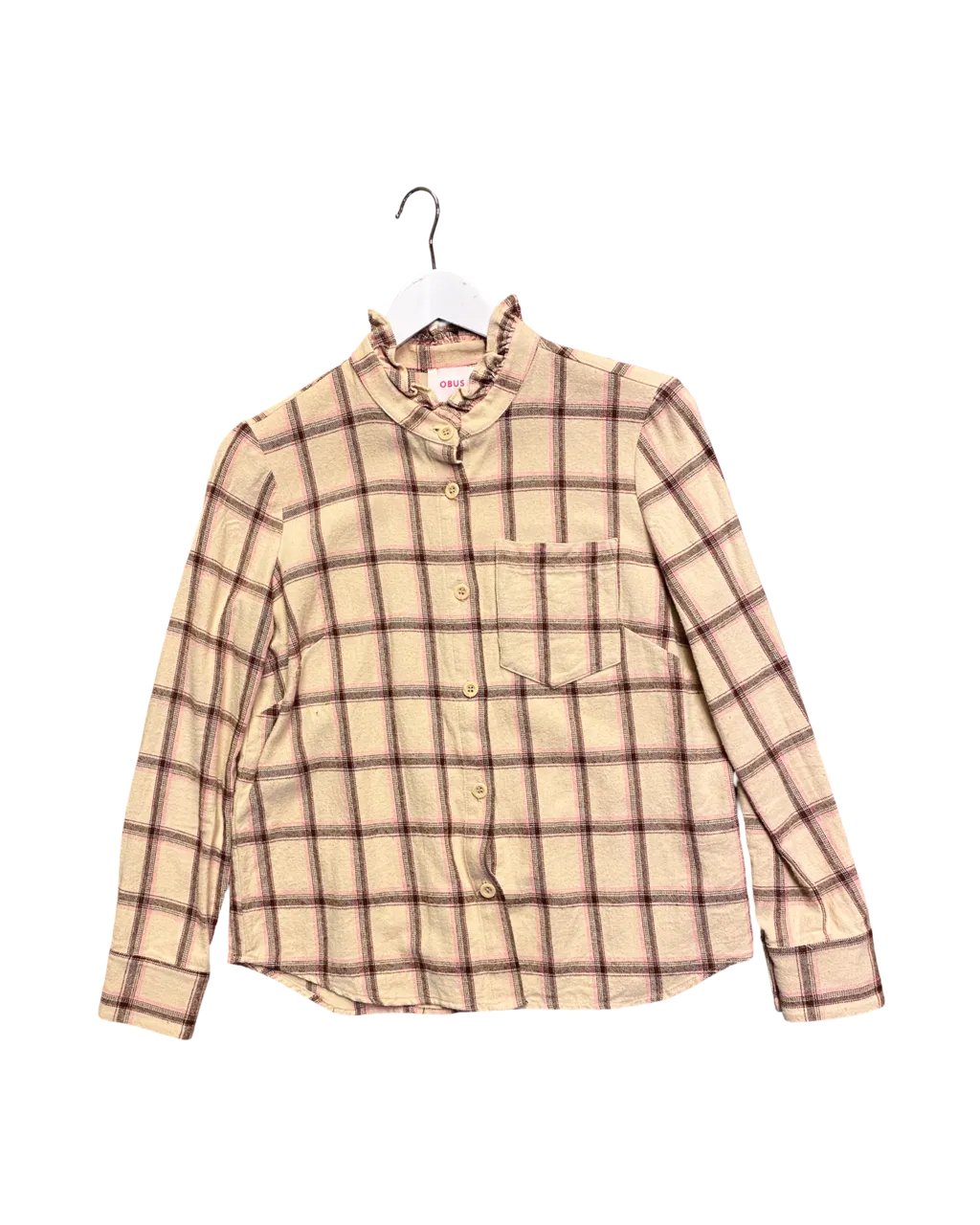 Size 8 | Obus Plaid Flannel Shirt